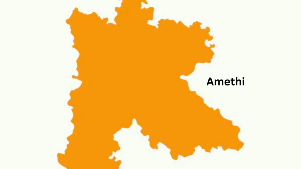 Amethi District map