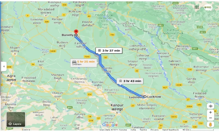 Bareilly to Lucknow Distance – A Convenient Uttar Pradesh Journey