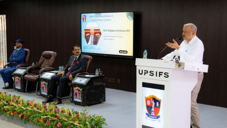 Uttar Pradesh DGP Pushes Forensic Science and Tech at UPSIFS to Fight Crime