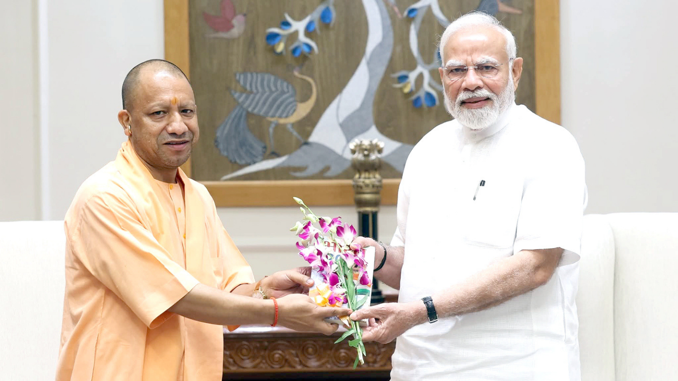 Yogi Adityanath Meets PM Modi in Delhi