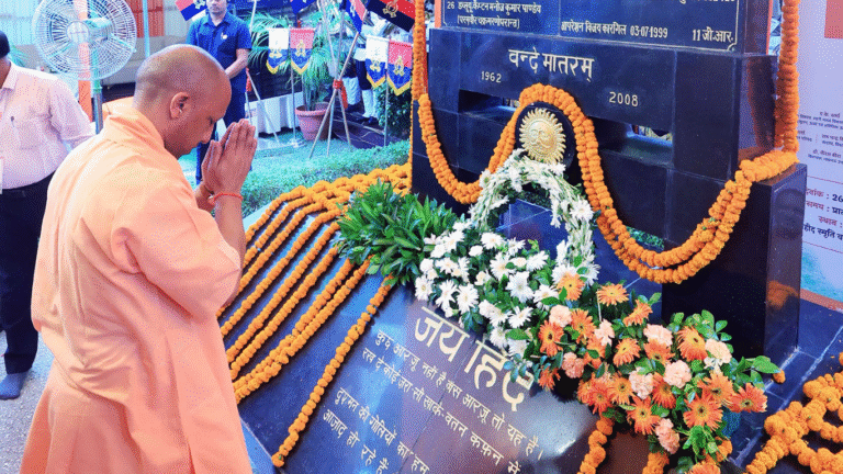 Yogi Adityanath Lauds Soldiers’ Sacrifice on Kargil Vijay Diwas 2025