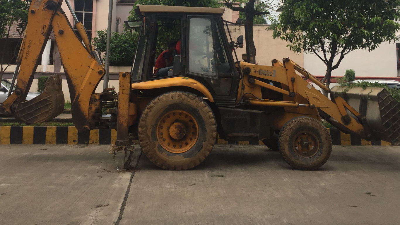 Illegal Mazar Demolished on Municipality Land in Shravasti