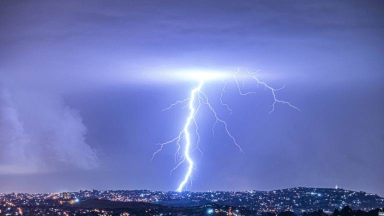 Rain with Thunder and Lightning in UP