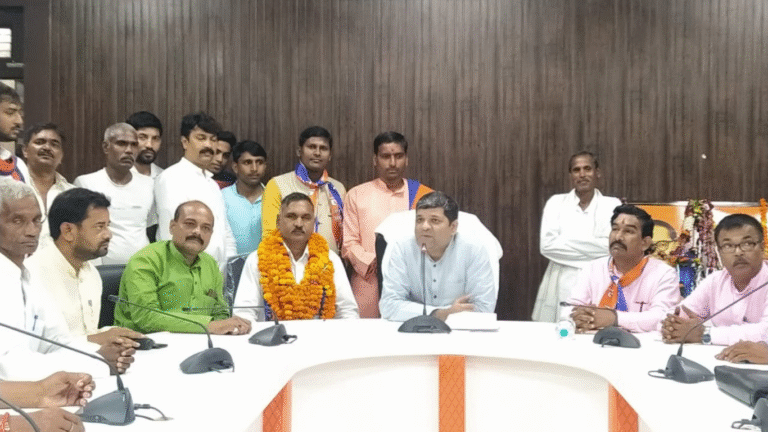 Ashish Patel attacks BJP