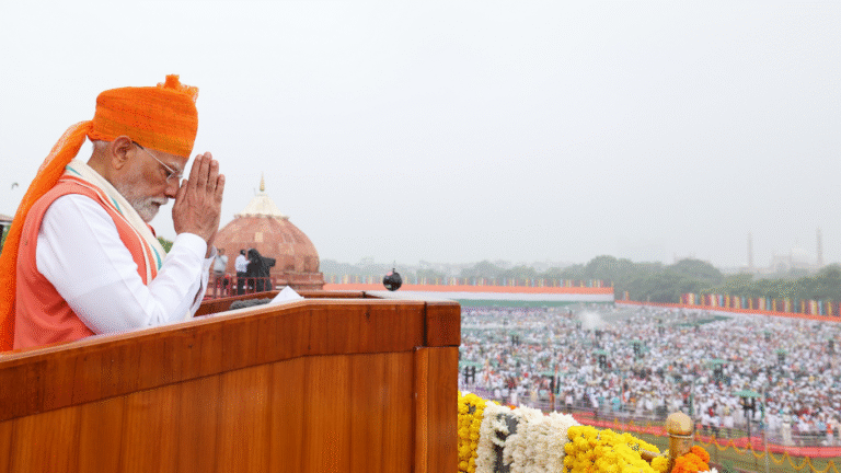 PM Modi's Historic 103-Minute Red Fort Speech: Bold Vision for India's Future