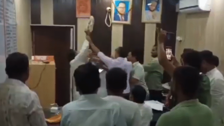 BJP Worker Arrested for Brutal Assault on Engineer Inside Ballia Office