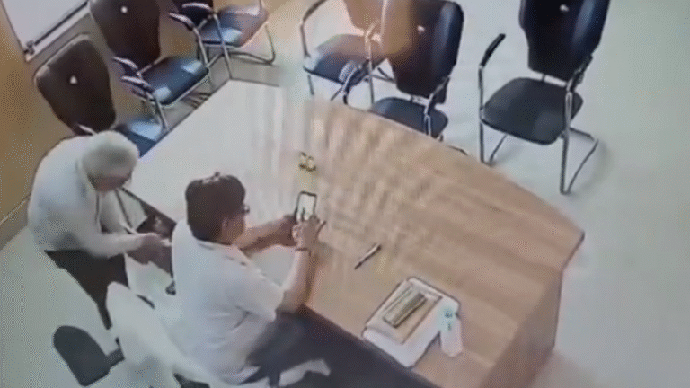 Auraiya SDM Rakesh Kumar removed after a viral video showed him taking an envelope