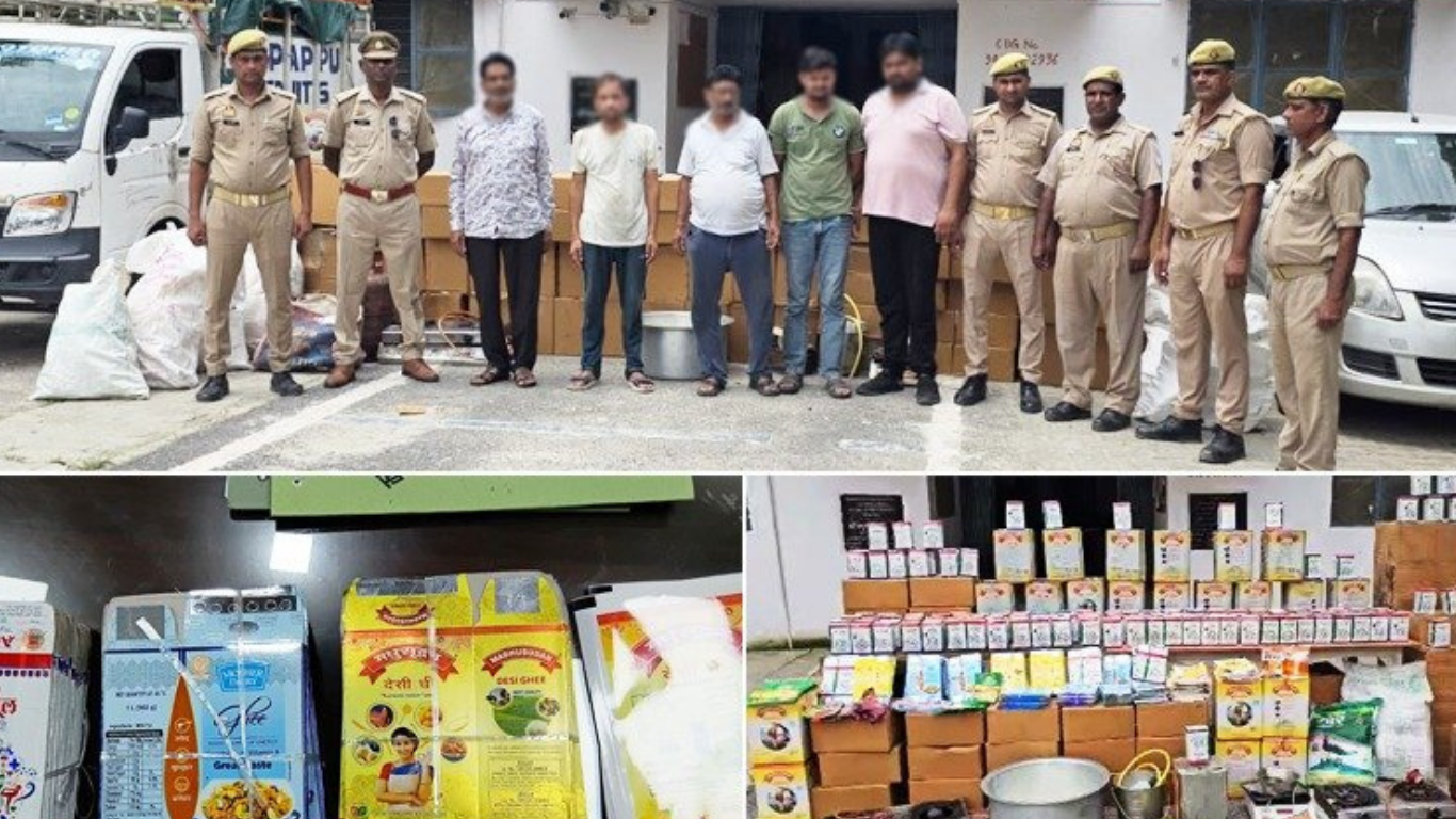 Uttar Pradesh Police Seizes 923 Litres of Fake Ghee in Sambhal