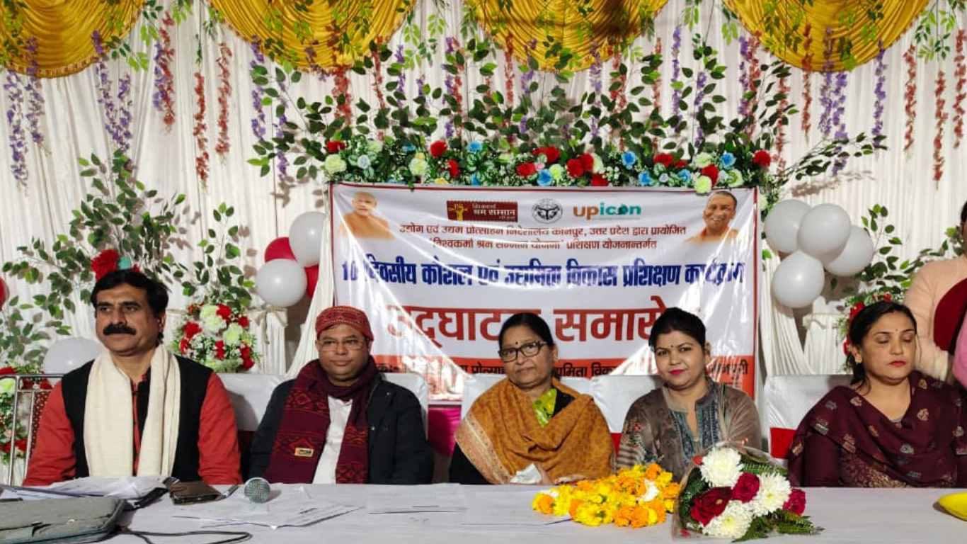 Sewing training in Mainpuri under VSSY programme