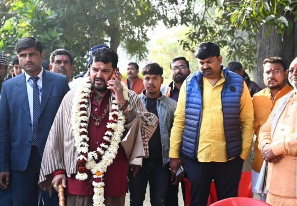 महिला पहलवान विनेश फोगाट का बृज भूषण के खिलाफ यौन उत्पीड़न की शिकायत